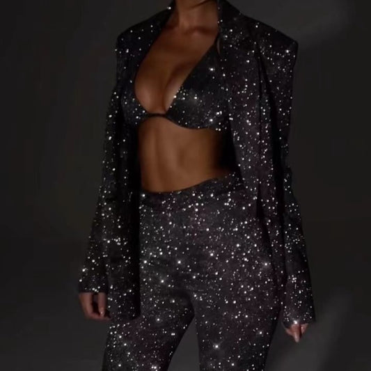 Glitter Suit Set